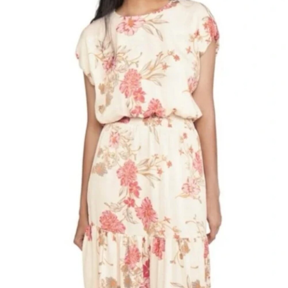 Misa Los Angeles Paulina Floral Midi dress size XS NWT